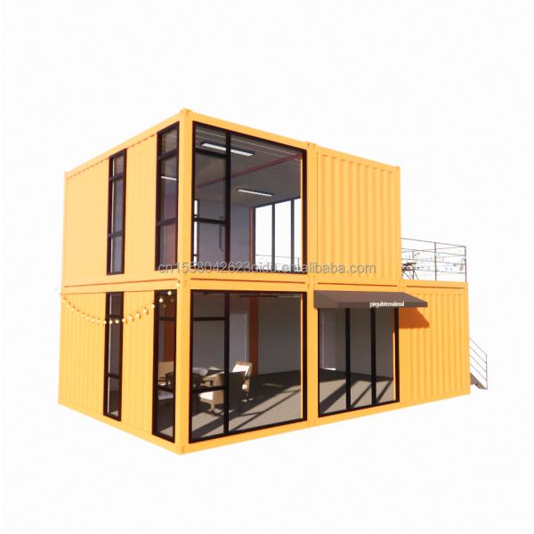 20ft Flat Packaging Sturdy and Durable for Bathroom Outdoor Container Storage Room Glass