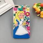 Soft TPU Three-dimensional Relief Flower Maid Pattern Cell Phone Case Cover for