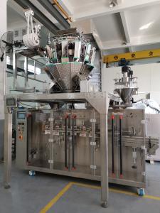 China Stand Up Bag Packing Machine , Dry Fruit Packing Machine 800ml Max Volume wholesale