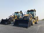 Wheeled Mini Payloader 2.5 Ton Backhoe Digger Excavator 4X4 Retroexcavadoras