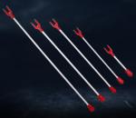 0.12KG Handheld Red Electric Cattle Prod Break Proof 33cm Shock Stick For Cattle