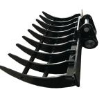 PC335 PC330 Excavator Rock Rake Garden Grass Leaf Cleaning Rakes