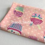 Chinese single side printed 100% poly kitchen wipes，,microfiber cake towels