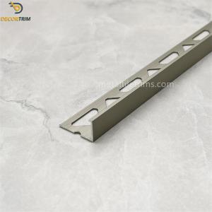 China 12mmx22mm Metal Tile Profile Trim Ceramic Tile Edging Strips wholesale