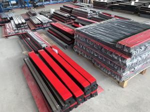 China UHMW PE Capped Conveyor Impact Bars 100*55mm 100*75mm Impact Buffer Bar wholesale