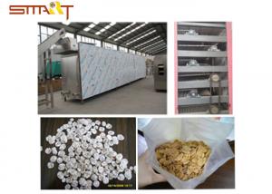 China Breakfast Cereal / Corn Flakes Two Screw Extruder , SS Food Grade Extruder wholesale