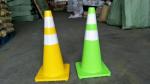 Traffic Retractable Safety Cones For Construction Area Customized Design
