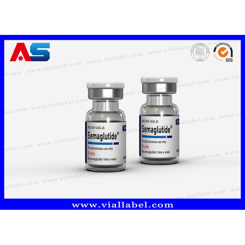Holographic Custom Printed Boxes , Medicine Packaging Boxes For Products peptide vials