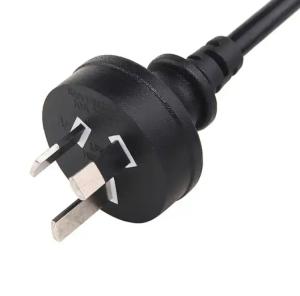 China 3 Pin AU Standard Power Cord SAA Certifiction 250V 10A Australia Cable wholesale