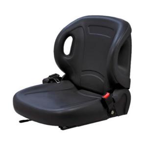 China Replacement Forklift Truck Spare Parts , PVC / Leather Black Color Forklift Truck Seats wholesale