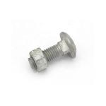 Round Head Square Neck Carriage Bolts Black Finish DIN 603 Carbon Steel Grade 6