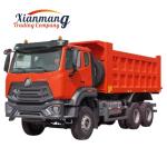 Howo 6x4 10 Wheels 371HP 380HP 400HP Euro 3 Tipper Dump Truck Manual Windows And