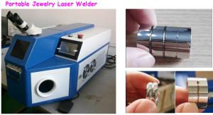 China Stainless Steel / Jewelry Soldering Machine For Jewelry 0.2 - 2.0mm Light Spot Size wholesale