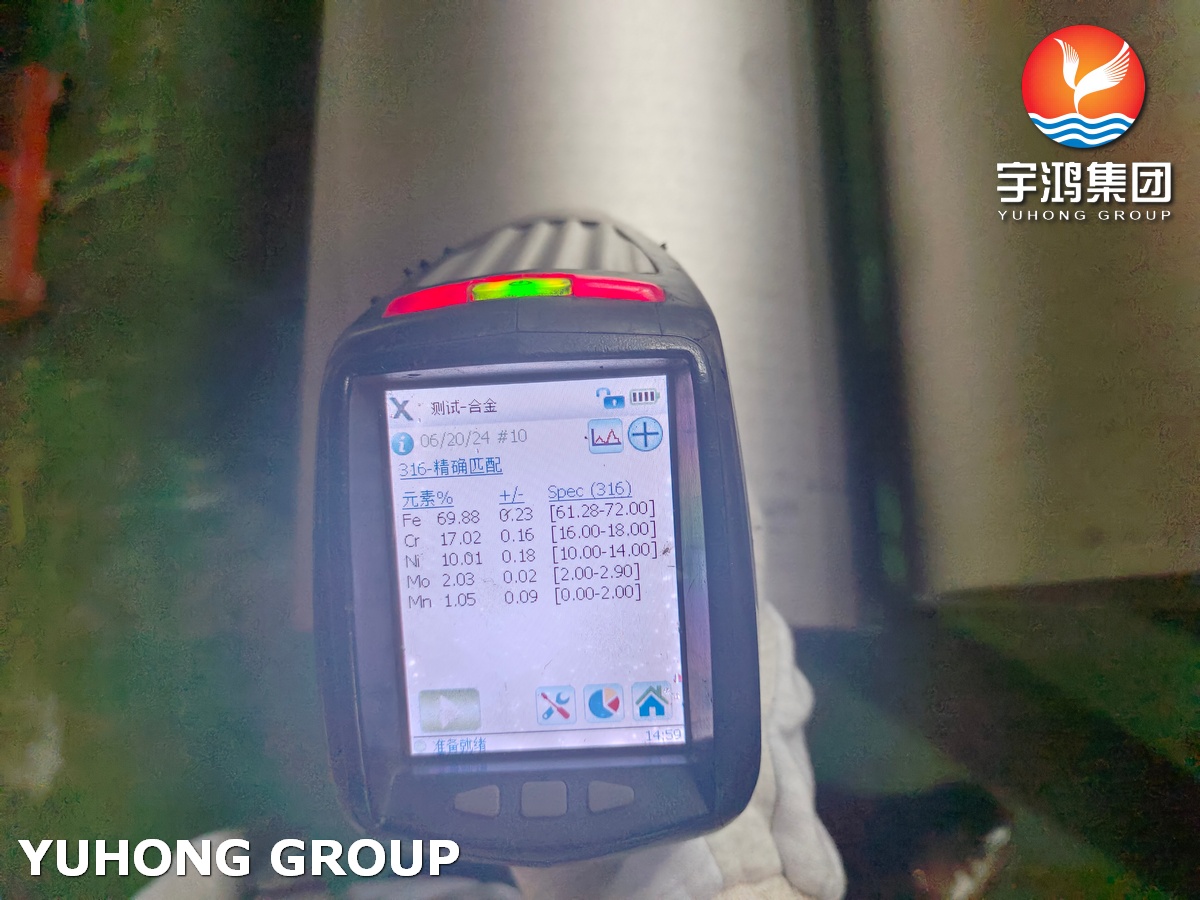 ASTM A312 TP316L Stainless Steel Seamless Pipe for Oil Gas Petrochemical Refinery Application