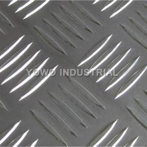 China Rust Proof 2000mm Length 6.0mm Chequered Aluminium Plate wholesale