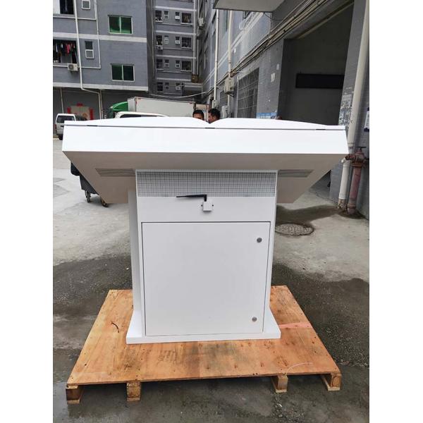 Floor Stand High Brightness Outdoor Lcd Advertising Display 55 Inch Android / Windows Outdoor Waterproof Touch Kiosk
