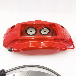 China 4 Piston Caliper 355x32 Disc Brake Kit For Golf 5 GTI Front Wheel wholesale