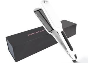 China 2 Inch Rose Gold Flat Iron Wide Plate 35W for Home Hotel Salon wholesale