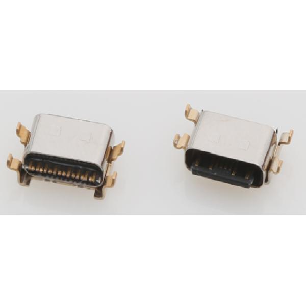 Sinking 1.13mm 16Pin IPX8 Waterproof USB Type C Female Socket Connector