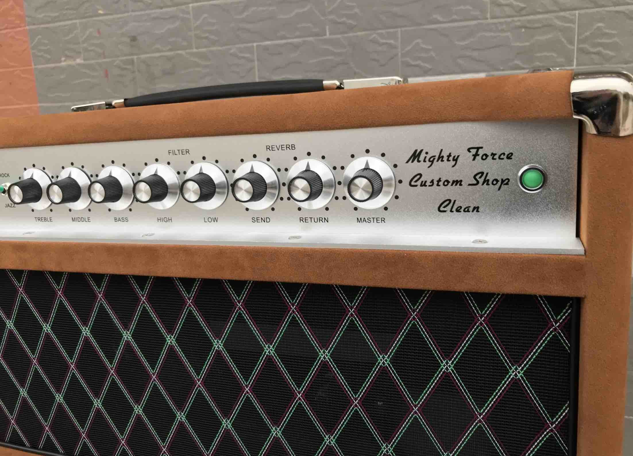 Handwired Dumble Steel String Singer SSS Amplifier Head 50W in Brown Tolex JJ Tubes Imported Components Top AAA Cabinet