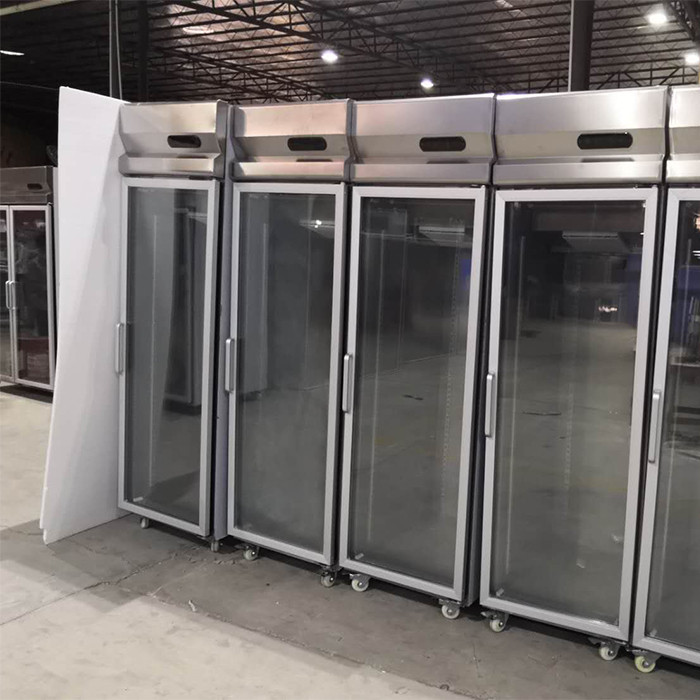 260W Self Closing Single Door Upright Chiller
