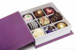 China factory 4pcs chocolate paper color box Luxurious cardboard chocolate box