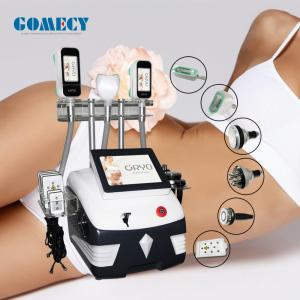 China 360 Fat Freezing Machine , 4D Cryolipolysis Body Slimming Machine With 4 Handles wholesale