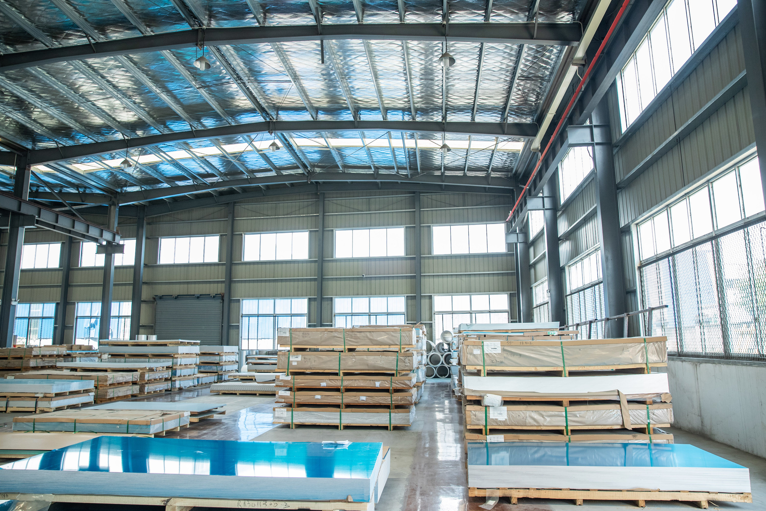 ASTM B209 Embossed Aluminum Sheet Heat Conductivity Stucco Aluminium Sheet 3003