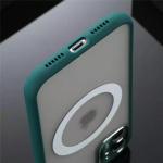 8mm Induction Metal leans Magnetic Phone Case For 6.5 Inch IPhone