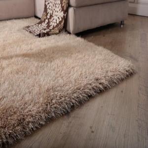 China HOT Plain Shaggy Classic/ fleeciness China Made flooring rug carpet grey - beige / brown 160x230cm/ 60x90cm 120x170cm wholesale