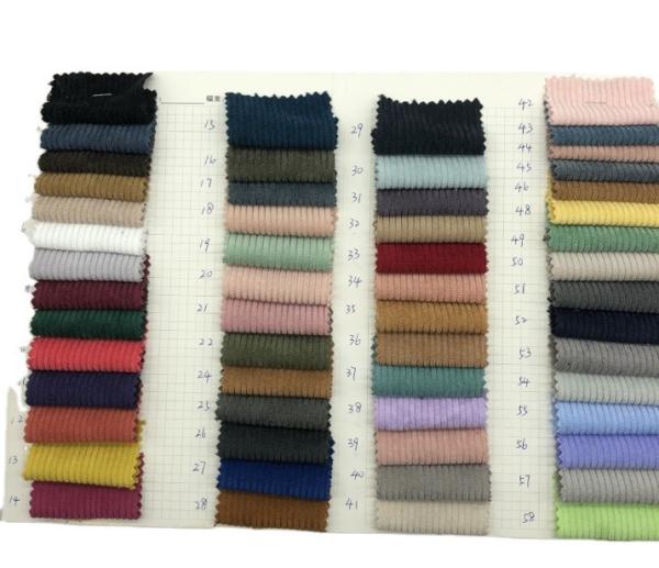 Stripes 220-260GSM 8 Pits Corduroy Fabric for Mattress and Sofa Cloth Style