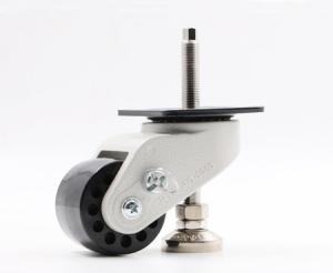 China Easy Moving 76mm Light Duty Caster Wheels 800kg Aging Resistance wholesale