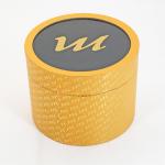 Luxury Cylinder Food Candy Gift Box Packing Paper Tube Recyclable With Window