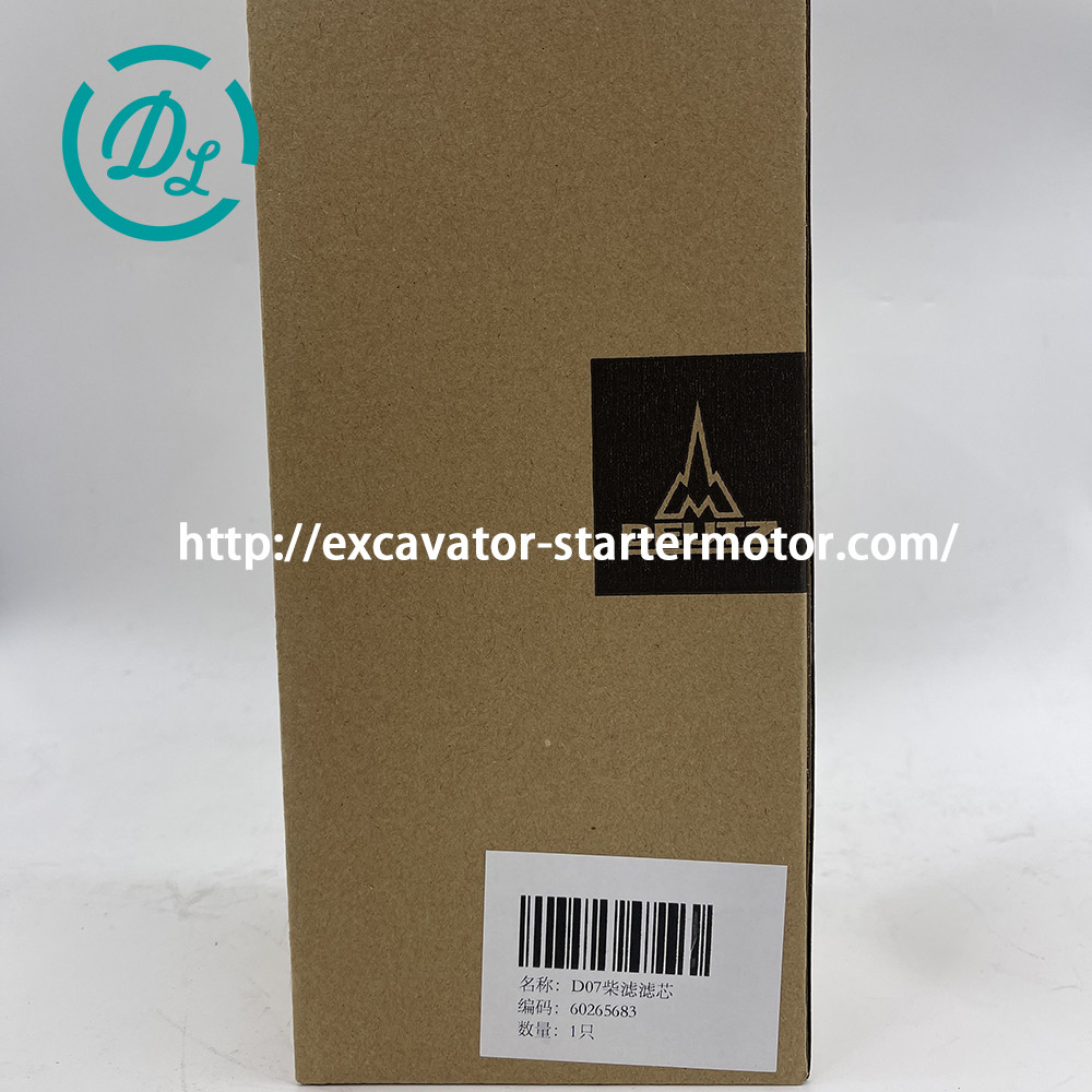 Excavator Fuel Filter Element 60265683 D07C4.8.8.1-2 Sany Excavator