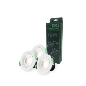 China Anti Glare SMD LED Panel Downlight , 5.5W 3000K Dimmable Recessed LED Downlight wholesale