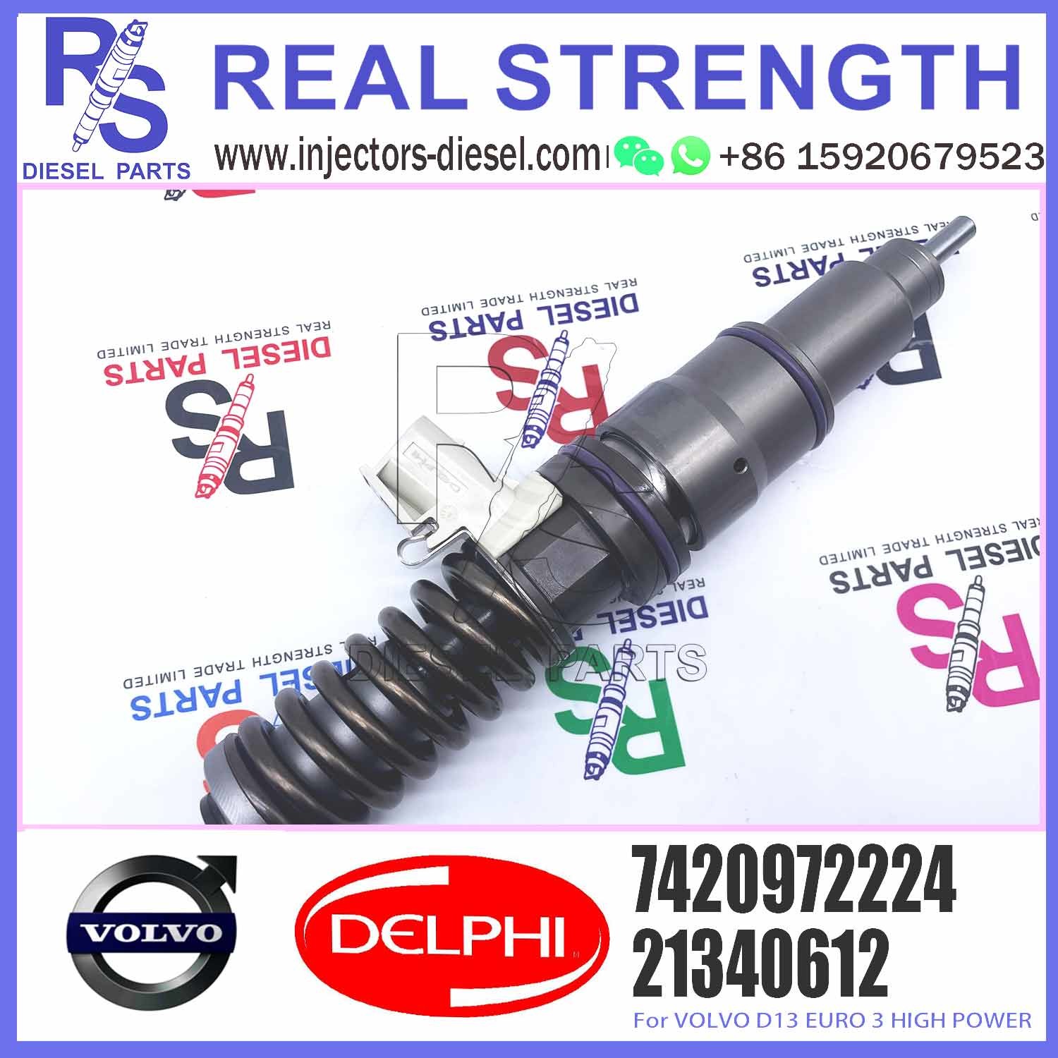 High Quality Auto Parts common rail fuel injector 21340612 85000498 7420972224