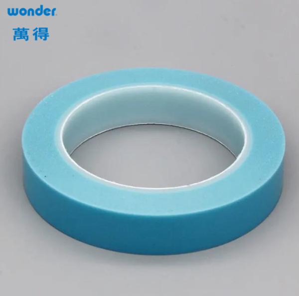 High Temp Resistant Self Adhesive PVC Electrical Insulation Tape Blue Rubber