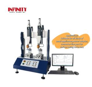 China Force Accuracy ±0.3% Dual Station Swing Force Testing Machine For Radio Port wholesale