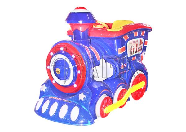 Amusement Park Kiddy Ride Machine British Style Little Train Full Happiness
