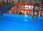 Steel Q235 Industrial Storage Mezzanine Floors With Steel Plate 500kg/M²