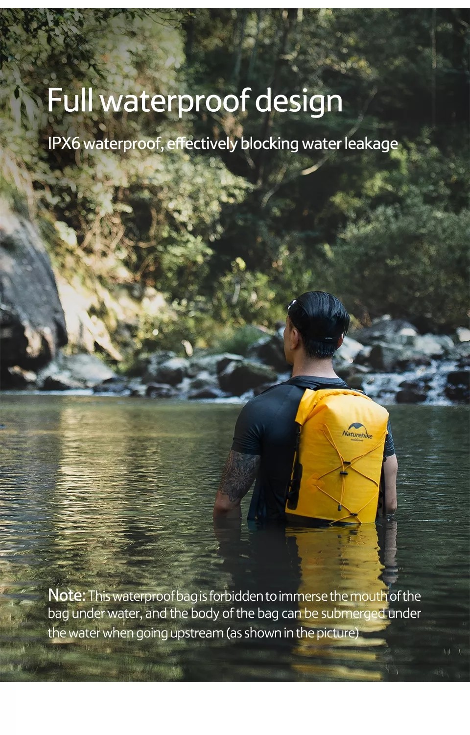Kayaking Lightweight Waterproof Hiking Backpack
