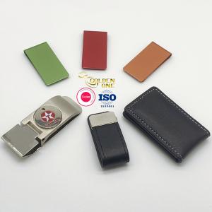 China Wholesale Masones Club Gold Plating Anti Brass Credit Card Holder Wallet Metal Money Clip For Mens wholesale