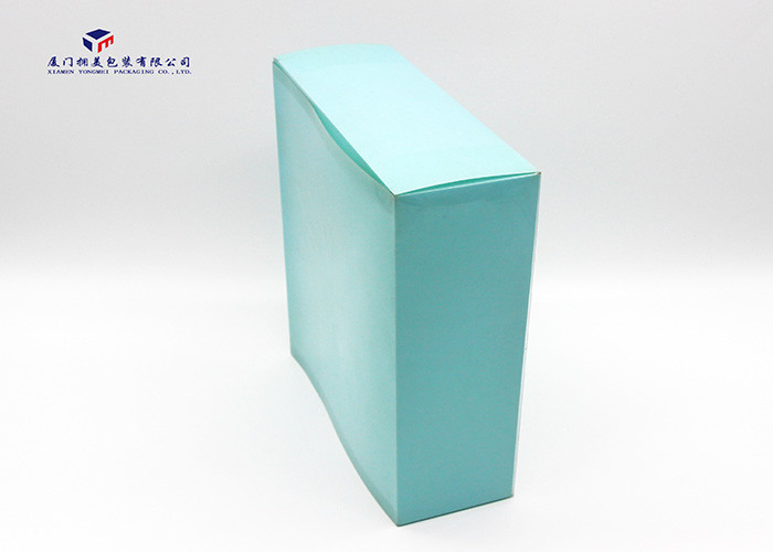 Full Blue Color PET Custom Printed Plastic Boxes Easily Assembled Long Life Time