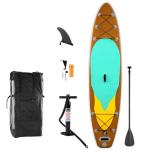 Wood Grain Sup Board Surfboard Adult Stand-Up Surfboard Water Ski Water Board