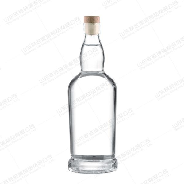 Acceptable OEM ODM Custom American Whiskey Glass Bottle With Cork 1.5cl 70cl 3