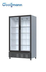 China Upright 680L Drink Display Fridge 220V 50HZ Self Closing Glass Door Cooler wholesale