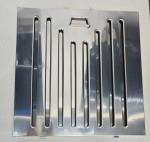 Stainless Steel Glass Arc Shaped Kitchen Range Hood Low Noise Wall Mounted