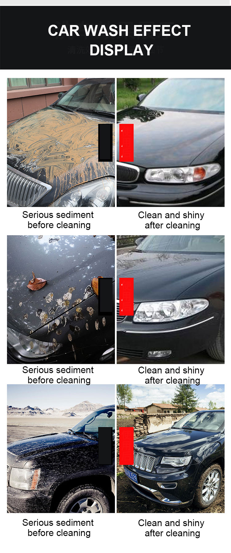 Deep Cleaning Car Washing Sponge Household Auto Wash Sponge Convenient