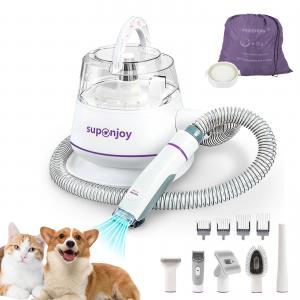 China Pet Grooming Kit Vacuum Cleaner 5 in 1 P2 Pro Low Noise Pet Hair Remover Kit Dog Cat wholesale