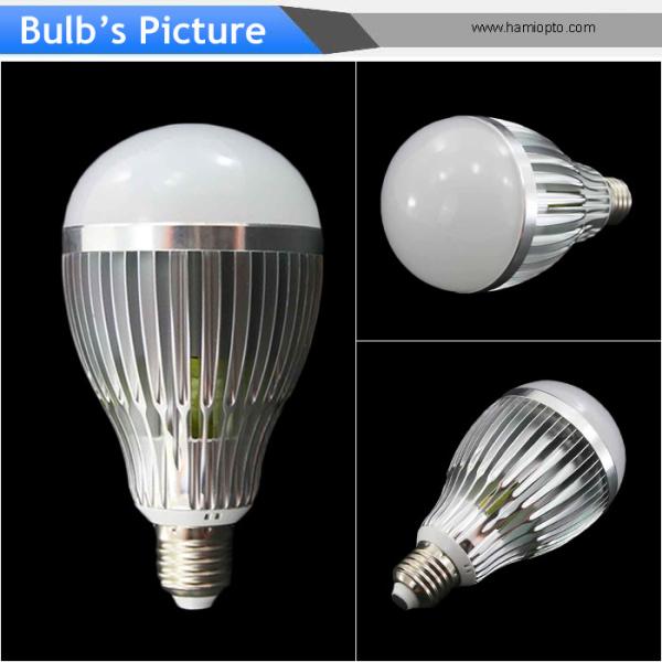 Aluminium LED bulb lighting 12W E27 with CE&RoHs